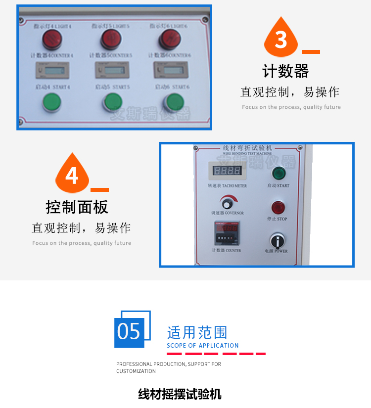 線材搖擺(bǎi)測試 線材搖(yáo)擺測試